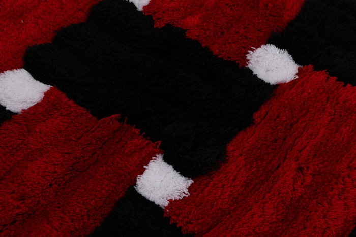 Mijölnir Piazza Red Juego de Alfombras de Baño Acrílicas de 3 Piezas Mijölnir Piazza Red Juego de Alfombras de Baño Acrílicas de 3 Piezas